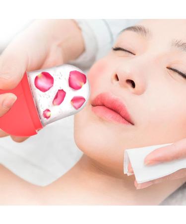 Face Ice Roller Small Ice Cube Roller - Ice Roller for Face and Eye Facial Beauty Ice Roller Skin Care Tools Ice Facial Cube Silicone Ice Mold Red - Buy Online on GoSupps.com