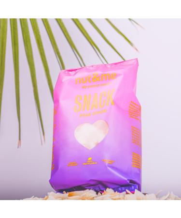 Natural Coconut Chips 1kg | Natural Coconut Flakes | Sugar Free | No Additives | No Preservatives Healthy Snack | Vegan | Gluten Free | Lactose Free | Pack 2 x 500g - Buy Online on GoSupps.com