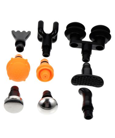 Outanaya 1 set 9 pieces Massage head massage Fascia massage heads massage head Head massage accessories percussion balls massage device replacement fascia accessories fascia massage tools massage devices