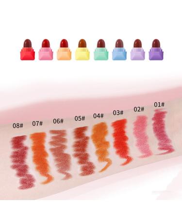 8 Color Mini Candy Matte Lipstick Set - Long Lasting Velvet Lipsticks for All-Day Wear | International Shipping - Buy Online on GoSupps.com