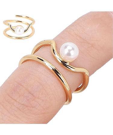 Finger Nail Rings Knuckle Rings Simple Easy To Match for Daily Engagements Weddings(3052g) - Buy Online on GoSupps.com