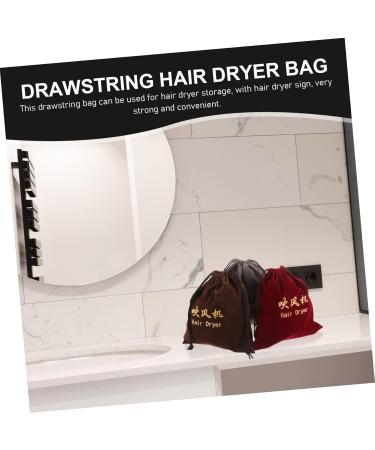 IWOWHERO 3 Pcs Hair Dryer Storage Bag Hair Styling Tools Bag Travel Hairdryer Hair Dryer Case Fabric - Buy Online on GoSupps.com