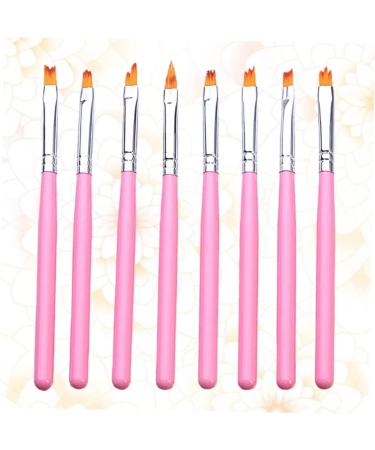 Healeved 1 Nail Painting Tool Builder Gel for Nails Salon 3d Nails Tool Nail Gel Uv Gel Nail Brush Nail Painting Brush Kit De Manicura Nail Art Brush Cleaning Gel Pink Manicure Flower Pen - Buy Online on GoSupps.com