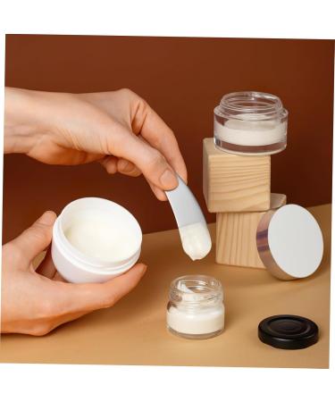 OHPHCALL 4 Pcs Cosmetic Spatula Esthetician Supplies Cosmetics Spatulas Reusable Mini Spatula Make up Spatula Tool Beauty Scoop Lip Balm Spatula Skincare Spatula Foundation Spatula 1 g (Pack of 1) As Shownx2pcs - Buy Online on GoSupps.com