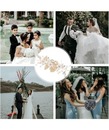ISLHJDD Flower Bridesmaid Hair Accessories Wedding Hair Vines Crystal Wedding Hair Accessory Decorative Hair Comb Wedding Hair Accessories for Brides Girls - Buy Online on GoSupps.com