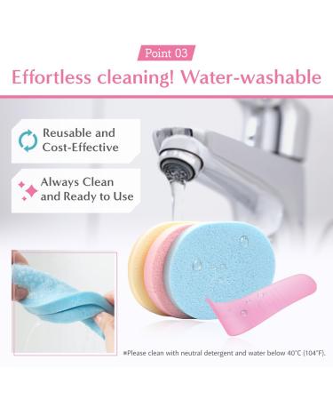 Hair Removal Aid Kit - 3 Body Sponges & Depilatory Cream Spatula | Gentle 100% PVA | Men & Women - Shop Now - Buy Online on GoSupps.com