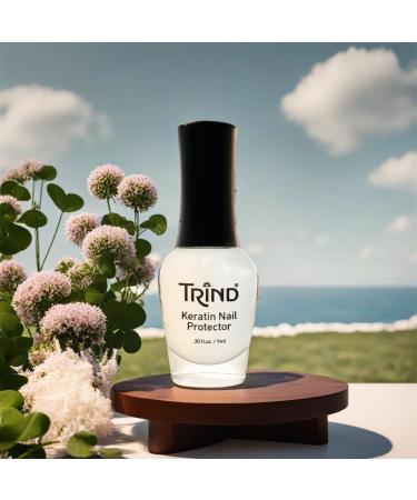 Buy Trind Keratin Nail Protector 9ml - Strengthener for Damaged Nails | International Shipping Available - Buy Online on GoSupps.com