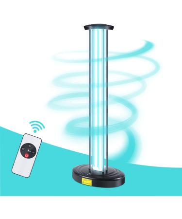 JTAPURE Ultraviolet Lamp 100W with Ozone Purifier for Large Room - Blue Light