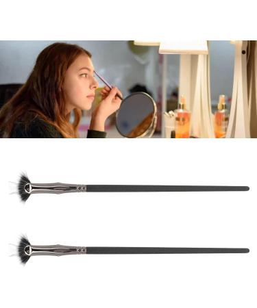Fan-shaped eyelash brush 2 sunflower fan-shaped folded eyelash brushes folded lower eyelash brush brush out roots double for upper and lower eye makeup brushes - Buy Online on GoSupps.com