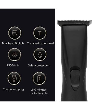 Low Noise Electric Hair Clipper with 3 Guide Combs Hair Beard Trimmer with Cleansing Brush Cordless Hair Shaver for Home Hair Salon Perfect Styling - Buy Online on GoSupps.com