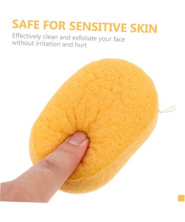 minkissy 1pc Face Wash Facial Sponges Face Cleanser Natural Face Sponge Face Cleaning Sponge Soft Face Puff Facial Cleaning Sponge Natural Face Puff Facial Cleanser The Face PVA - Buy Online on GoSupps.com