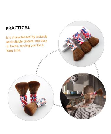 Minkissy 5pcs Hair Cleaning Brush Set | Beard Care & Shaving Accessories | Manual Barber Brush & Neck Duster | Perfect Gift for Men - Buy Online on GoSupps.com