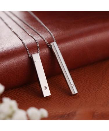 JEAN SMILE Aromatherapy Diffuser Necklace for Women & Men - 316L Stainless Steel Essential Oil Scent Jewelry | Perfect Christmas Gift - Buy Online on GoSupps.com