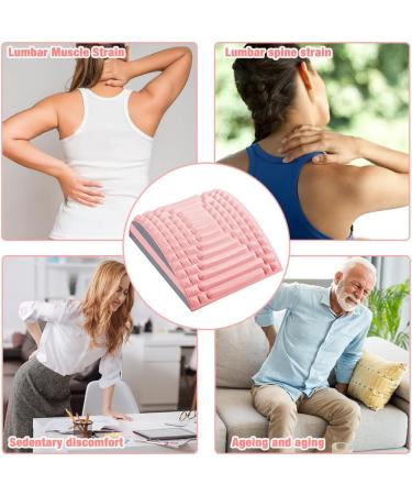 Fengq Refresh Neck & Back Stretcher | Neck Extensor & Shoulder Relaxer | Ultimate Pain Relief & Contamination Correction (Pink) - Shop Internationally! - Buy Online on GoSupps.com