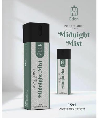 Eden Pocket Shot | Midnight Mist | Alcohol-free perfume - Buy Online on GoSupps.com