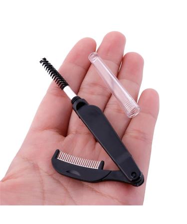 Flybloom Women Eyebrow Brush & Stainless Steel Eyelash Brush | Essential Makeup Tool for Flawless Brows & Lashes - International Shipping Available - Buy Online on GoSupps.com