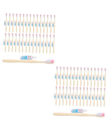 Minkissy 200 Stk disposable toothbrush mini toothbrush travel toothbrush disposable toothbrush toothbrush toothpaste travelotel toothbrush hand toothbrush sensitive toilet items travel