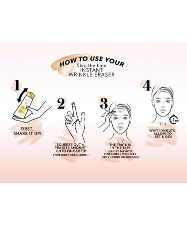 Nakery Skip the Line Instant Wrinkle Eraser - Visibly Reduces Wrinkles & Fine Lines Instantly - Buy Online on GoSupps.com