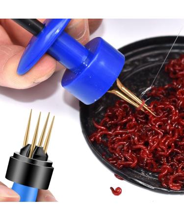 CJZZ Blue Micro Bait Rings & Clips | Fishing Rod Pellet Bait Bands Kit for Quick Bait Fixation - International Shipping Available - Buy Online on GoSupps.com