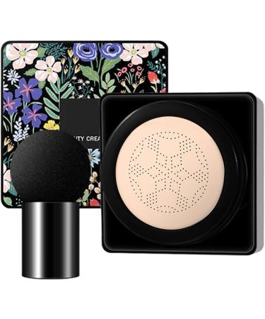  Tewzafiya Mushroom-shaped BB cream mushroom-shaped air cushion Moisture BB Cream cushion - Air Cushion cream complexion corrector illuminating moisturizing liquid complexion base - Buy Online on GoSupps.com