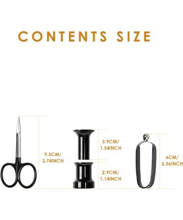 SF Fly Fishing Tying Tools Kit - 7 Pcs Gear Assortment for Bobbin, Threader, Scissors, Whip Finisher, Bodkin, Pliers & Hair Stacker - Buy Online on GoSupps.com