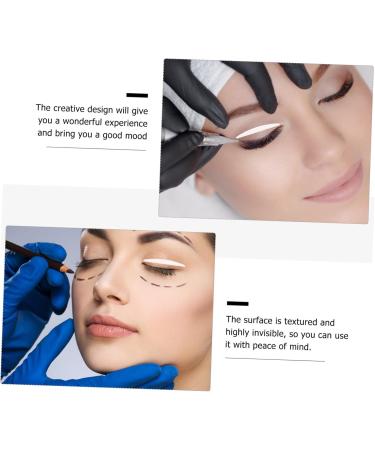 FOMIYES 25 Sheets Double Eyelid Sticker Invisible Tape Eye Makeup Supplies Transparent Tape Eyelid Strips Natural Eyelid Tape Eyelid Sticker Tape Lifter Strips Tool Single Sided - Buy Online on GoSupps.com
