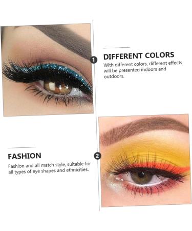 Didiseaon 12 Pcs Eyeliner Products Lotus Light for Temple Eyelash Tape Stickers Double Eyelid Applique Plastic - Buy Online on GoSupps.com