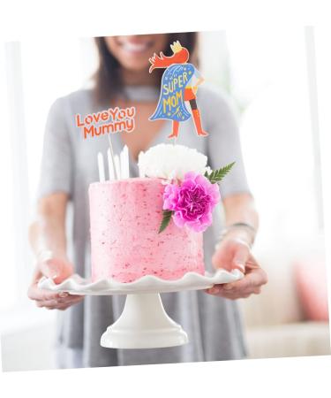 OFFSCH 3 Sets Mother's Cake Inserts Dessert Plug-in Party Cake Picks Mothers Day Theme Cake Plug-in Mom Gifts Cake Ornament Mum Presents Moms Birthday Moms Gifts Decor Paper Cake Supplies - Buy Online on GoSupps.com