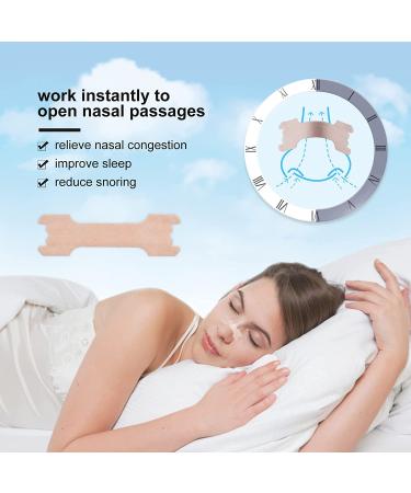 Nasal Strips for Snoring Relief and Improved Sleep Quality - 100 Pack - Buy Online on GoSupps.com