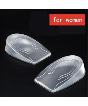 Silicone Gel Height Increase Insoles | 2CM Heel Lifting Inserts for Women - Arch Support & Comfort | Unisex Shoe Foot Care - Buy Online on GoSupps.com