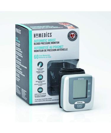 HoMedics Blood Pressure Wrist Monitor - Wireless Automatic BP Cuff with Smart Measure Technology - Buy Online on GoSupps.com