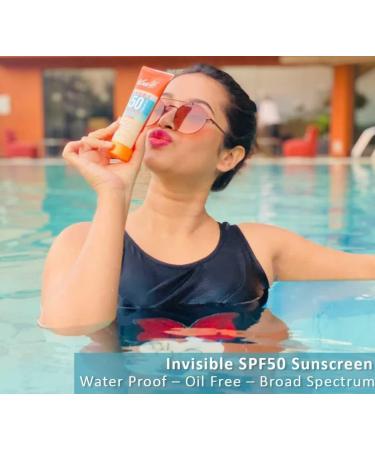 Buy SPF 50 Sunscreen Gel - Matte Finish Paraben & Oil Free for All Skin Types - 80g - Fast International Shipping - Buy Online on GoSupps.com