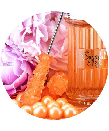 Michel Germain Sugarful & Spice Eau de Parfum Spray Women's Fragrance Top Notes of Sparkling Blood Orange Pink Peony Flirty & Playful Gift for Her 4.6 Fl Oz (Pack of 1) - Buy Online on GoSupps.com