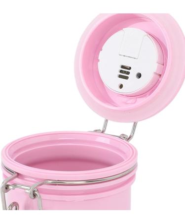 Eyelash Glue Storage Box Large Capacity Eyelash Glue Storage Jar Hygrometer Thermometer 250ml for Eyelash Nail Lover (Cosiki7dhktwy29i-12) - Buy Online on GoSupps.com