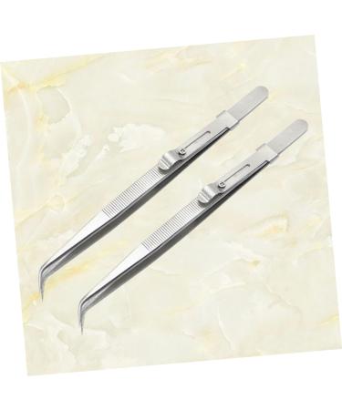 Handcrafted Stainless Steel Dressoos 2-Part Set - Professional Jewelry & Space Tweezers for Precision - Buy Online on GoSupps.com