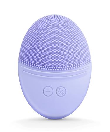 Ezbasics facial cleaning brush waterproof vibrating ultrasound facial brush for deep cleaning Gentle peeling and massage inductive charging (violet) - Buy Online on GoSupps.com