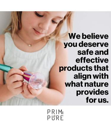 Prim and Pure Mineral Gift Set with Unicorn Mirror | Kids Eyeshadow & Mineral Blush Makeup Kit | Organic & Natural | Made in USA - Buy Online on GoSupps.com