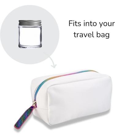 Elegant and Durable 30ml Clear Glass Jars with Airtight Silver Lids - Perfect for Candlemaking Storage DIY Beauty and Gifting - Heat-Resistant Refillable & Stylishly Compact (12) - Buy Online on GoSupps.com