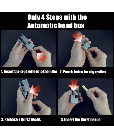 Aroma Capsules Menthol 2000 Pieces + Applicator, Ice Fruit Mix - Buy Online on GoSupps.com