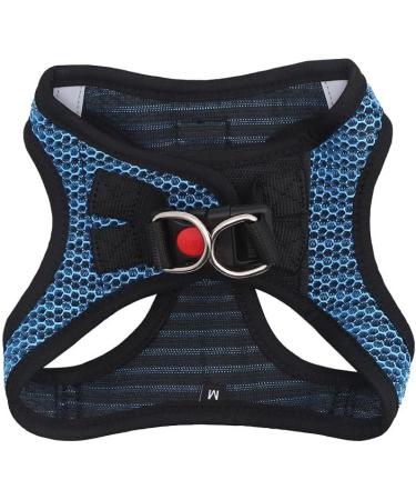 LOOK ANDES Care Carriation Cat Harness with Leash - Reflective Dishwashing for Cats & Puppies (XS: 26-30cm) - Blue - Buy Online on GoSupps.com