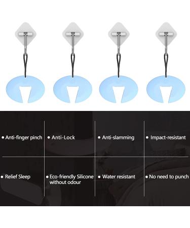 Neobay Door Pinch Guard (Pack of 4). Durable Silicone Door Stopper for Babies. Finger Pinch Guard Prevents Finger Pinch Injuries  Slamming Doors. - Buy Online on GoSupps.com