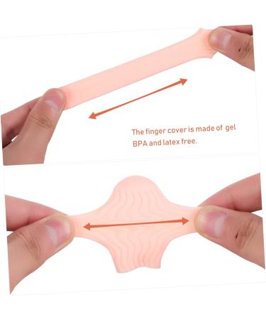 FOMIYES 40 Pairs Finger Protection Gel Nail Cover Gloves | Finger Support Sleeves for Men & Women | Ultimate Finger Protectors - Buy Online on GoSupps.com