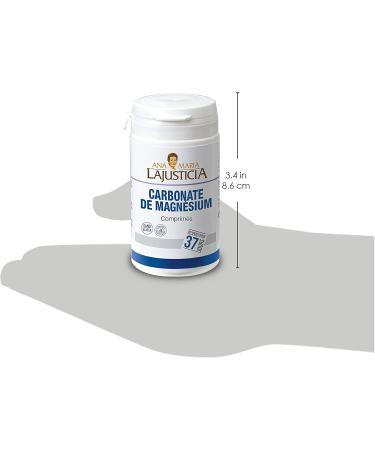 Ana Maria Lajusticia - Magnesium carbonate - 75 comp. Reduces fatigue and lack of energy improves the functioning of the nervous system. Bottle for 37 days of treatment. - Buy Online on GoSupps.com
