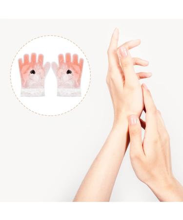 Minkissy Wax Hand Cover 2 Pairs Moisture-Accessible Bathroom Gloves & Booties for Paraffin Wax Treatments - Buy Online on GoSupps.com