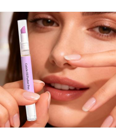 Nail Care Pen Scented Portable Fingernail Pusher Buffer with Scented Cuticle Oil Pens for Nails for Women and Girls Manicure Growth Repair Damaged Strengthening Moisturizing - Buy Online on GoSupps.com