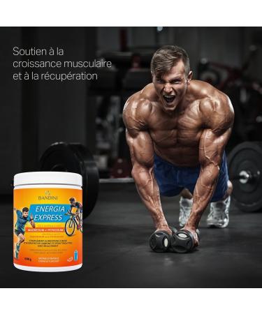 Bandini Energia Express 600g | Electrolytes Powder | Carbohydrate and Mineral Salts Supplement with Magnesium and Potassium | Athletes and Athletes | Vegan | Made in Italy - Buy Online on GoSupps.com