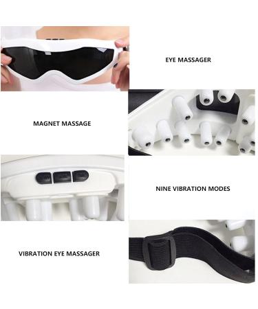 Vibration Eye Massage Device | Soothing Eye Muscle Relaxation Tool for Fatigue Relief | Sleep Eye Massager for Ultimate Relaxation - Buy Online on GoSupps.com