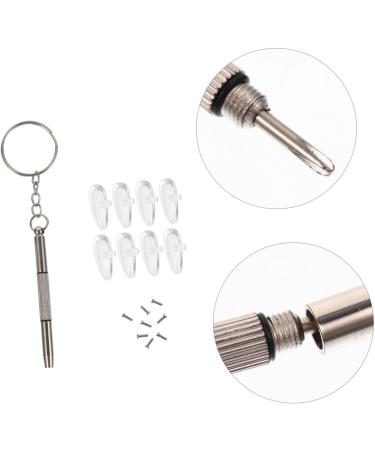 Buy Healeved Sunglasses Repair Tool Set - Silicone Nose Pads & Mini Stainless Steel Accessories for Easy Repairs | International Shipping Available - Buy Online on GoSupps.com