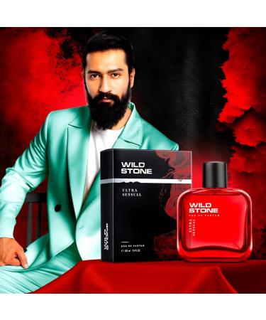 Wild Stone Ultra Sensual Long Lasting Perfume for Men 100ml A Sensory Treat for Casual Encounters Aromatic Blend of Masculine Fragrances - Buy Online on GoSupps.com