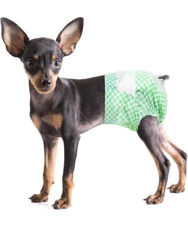 PET Soft Disposable Diapers for Dogs & Cats - 24 Adjustable Tall-Sucking Cat & Dog Diapers - Perfect for Bitches (Size M) - Buy Online on GoSupps.com